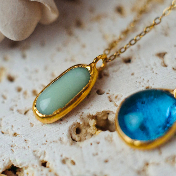 Menta nyaklánc - goldie