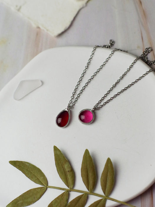 Pink MINI nyakláncok