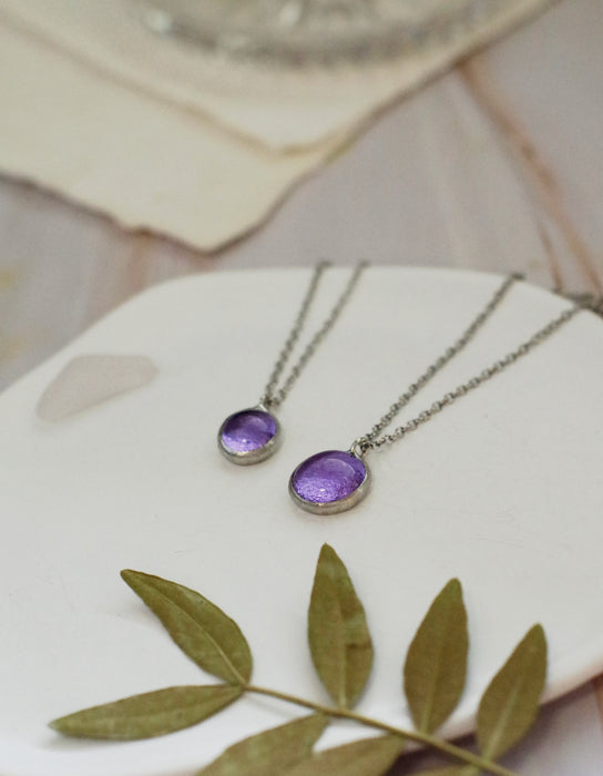 Színváltós MINI üveg nyaklánc