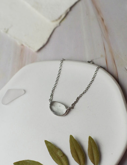 Sea glass MINI nyaklánc