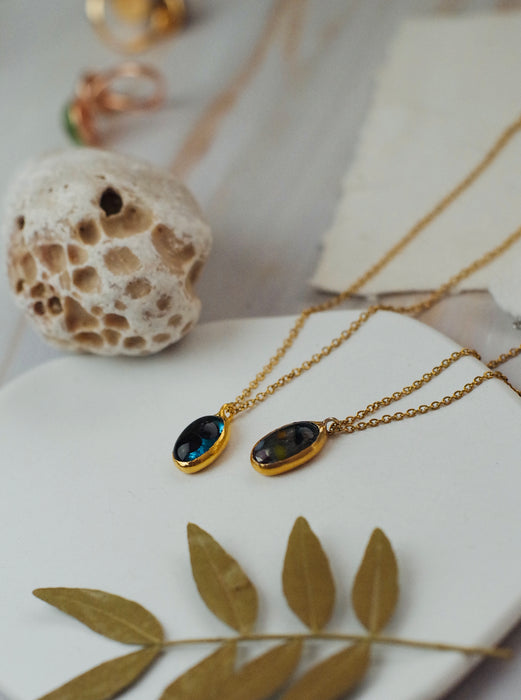 Olvasztott üveg medálok - fusing, goldie