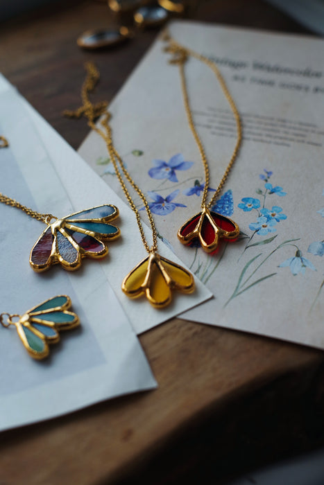 DROP színes nyakláncok - goldie