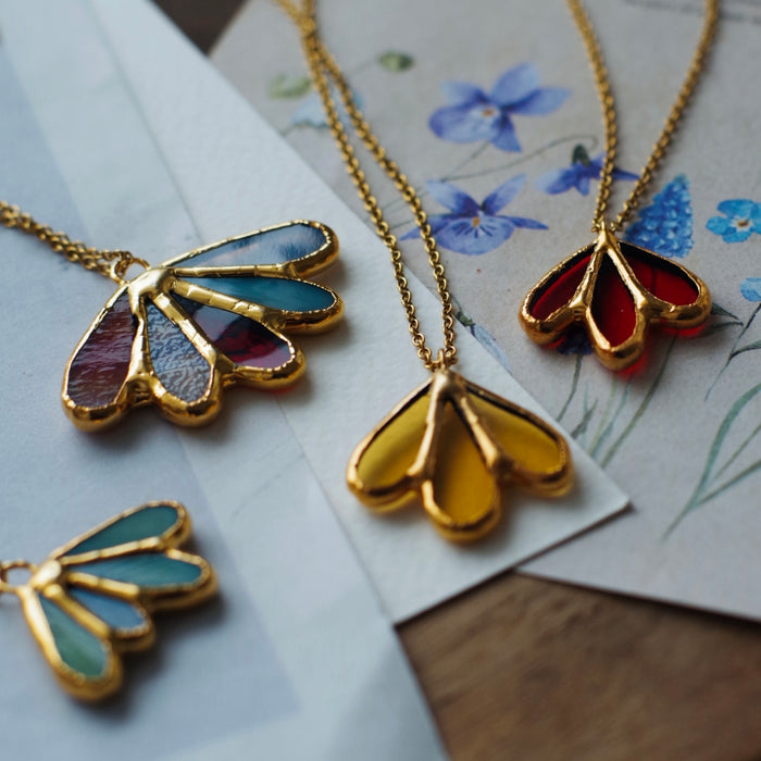 DROP színes nyakláncok - goldie