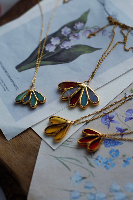 DROP színes nyakláncok - goldie