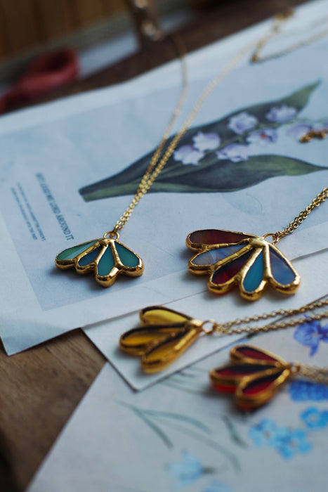 DROP színes nyakláncok - goldie