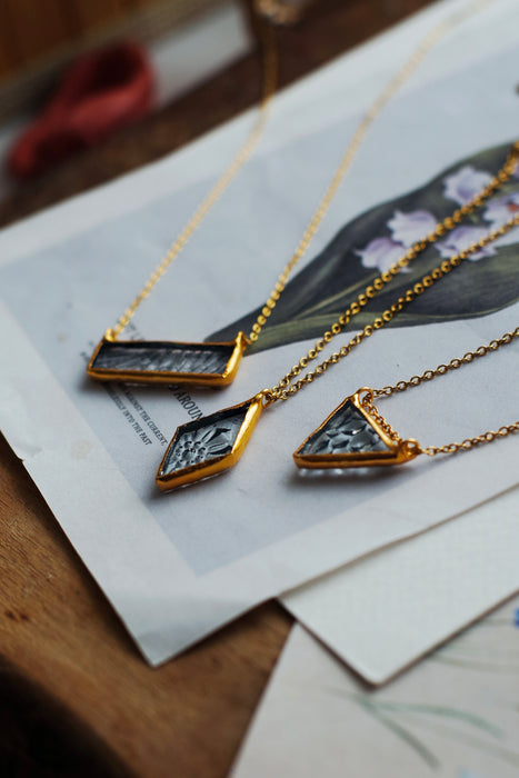 Katedrál üveg medálok - Goldie