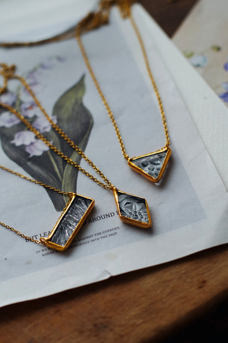 Katedrál üveg medálok - Goldie