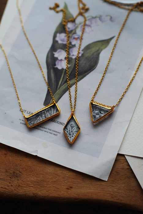 Katedrál üveg medálok - Goldie