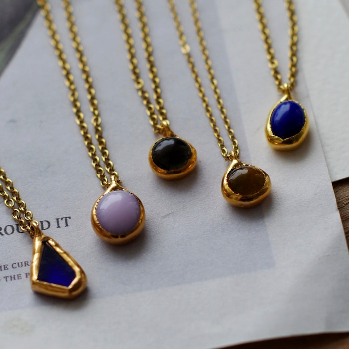 Picike színes nyakláncok- goldie