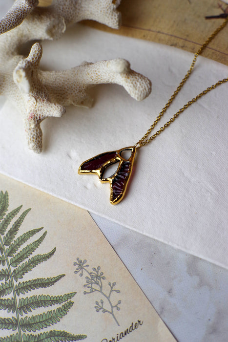 Stag beetle necklace