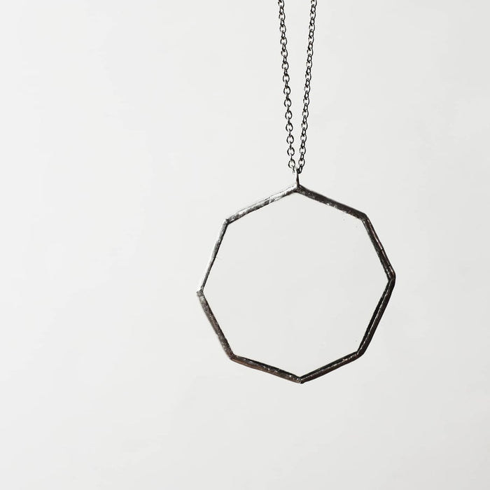 CLEAN pentagon necklace