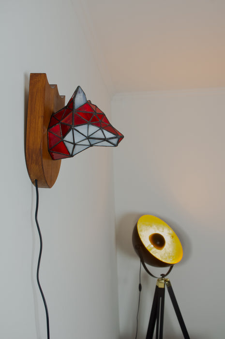 Fox trophy wall lamp 