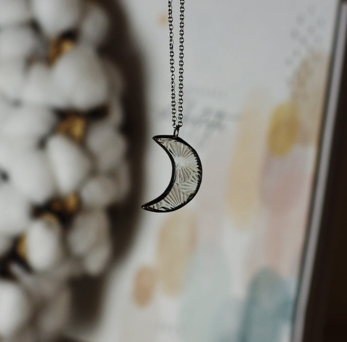Cathedral MOON pendant -WEARhistory