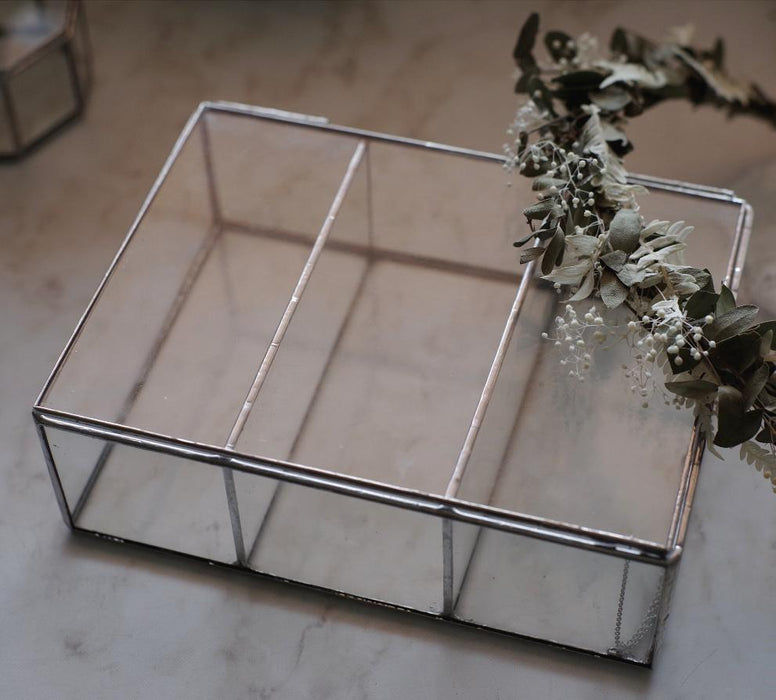 Elegant, 3-part jewelry box, decor - new product