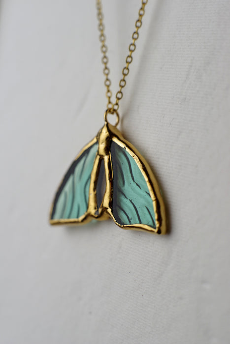 Moth necklace - beetle